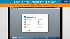 OpenOffice Base Project: Student Result Management System