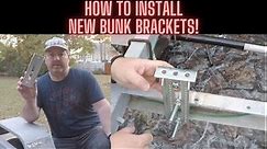 Attaching Bunk Brackets on Your Boat Trailer? Watch This! #trailer #howto #bracket