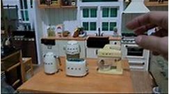 #mini vintage mixer # I love minis # smeg miniatures | Rements and Collections