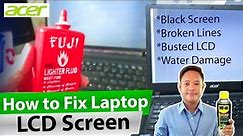 How to fix Laptop LCD screen - Acer