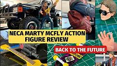 Neca Marty McFly Back to the Future - Action Figure Review wit Rc4wd Toyota TF2 rc crawler