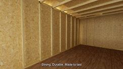 Best Barns Geneva 12 ft. x 20 ft. Wood Garage Kit with Floor geneva1220f