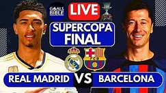 🔴REAL MADRID vs FC BARCELONA LIVE | WATCHALONG | Full Match LIVE Today