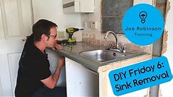 DIY Friday 6: How to Remove a Kitchen Sink Unit with Completely Redundant Supplementary Bonding