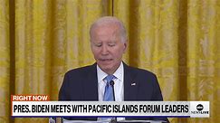 Pres. Biden meets with Pacific Islands Forum leaders: LIVE