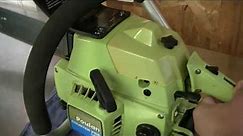 vintage poulan 3400 countervibe chainsaw