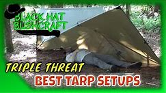 My Top 3 Tarp Shelters: Best Setups for Tarp Camping