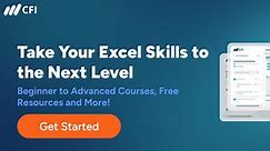 Learn Excel with Corporate Finance Institute