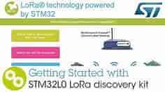 STM32L0 LoRa discovery kit Getting started