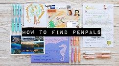how to find pen pals || opening pen pal letters