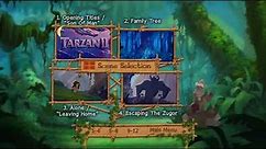 Tarzan II 2005 DVD Menu Walkthrough