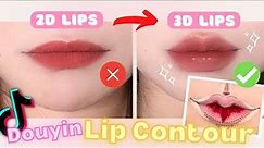 2D Lips to 3D Lips?! How to Make Lips Look POUTIER? Easy Step by Step Douyin Lip Contouring Tutorial