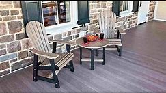 Outdoor and Patio Furniture, Classic Wooden and Poly Furniture for Sale