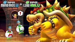 New Super Mario & Luigi Bros U - Complete Walkthrough (2 Player)