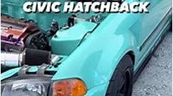 This has a beautiful beach color. It is a bit more exciting than gray, red or black colors. This turbo charged Honda Civic Hatchback looks cool and it is on my list of creative choices for you guys. Follow to watch awesome cars. #Honda #civicek #ek9 #ek3 #civicek9 #CleanCamber #hondacivichatchback #vtecsociety #hondatuning #hondaworld #hondaoutfit #onlyhonda #carsandcoffee #justvic95 #carthailand #bangkokdragavenue #careventsthailand #CARCULT #wakeNsea #shadecoffeeroasters #muangthongthani #just