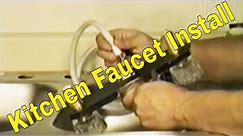 Kitchen faucet Install HD | How To Plumbing