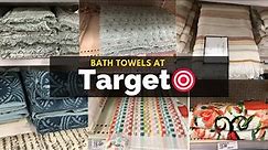 BATHROOM TOWELS AT TARGET * TARGET HOME DECOR #homedecor #bathroomdecor #bathtowel