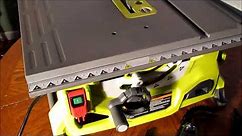 RYOBI RTS08 Compact 8 1/4" Table Saw from Home Depot