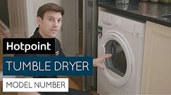 How to find your tumble dryer model number | by Hotpoint