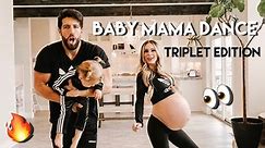 TRIPLET BABY MAMA DANCE! GOING INTO LABOR WITH TRIPLETS. 32 WEEKS!