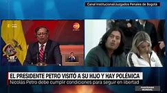 Polémica en Colombia por la visita de Gustavo Petro a su hijo Nicolás