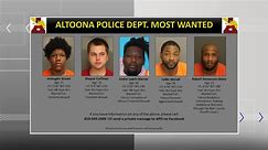 Altoona Police release updated most wanted list