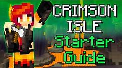 CRIMSON ISLE - The Complete Beginner's Guide (Hypixel Skyblock Nether Update)