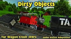 Dirty Objects - Tar Wagon Crash (RWS) | Sodor Online Adaptation