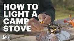 How To LIGHT a CAMP STOVE! Both Canister and Liquid fuel stoves