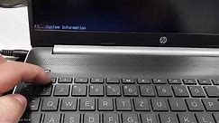 How to check specifications of HP laptop * Find Product Specs