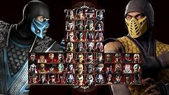 Mortal Kombat 9 - SCORPION MK1 & SUB-ZERO MKVSDC - Expert Tag Ladder - Gameplay @(1080p) - 60ᶠᵖˢ ✔