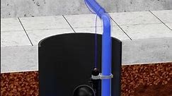 How Water-Powered Sump Pumps Work #plumbing #basementwaterproofing #sumppump