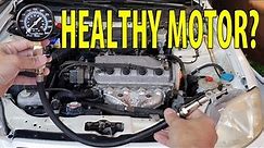How to Compression Test and find out if your engine is healthy