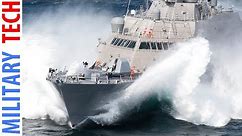 US Navy LETHAL Littoral Combat Ship LCS in ACTION