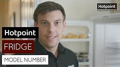 How to find your fridge freezer model number | by Hotpoint
