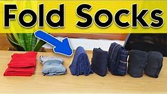 7 Clever Ways to Fold Socks (Step-by-step guide)