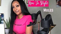 How to Style Mules | Forever 21 Shoe Review