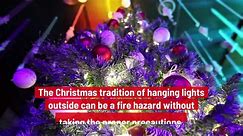 Hanging Christmas Lights the Safe Way