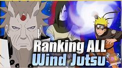 All Wind Jutsu Ranked | Naruto Deep Dive