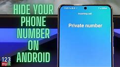 Make your Phone Number Private on Android in 2021