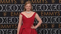 Sarah Snook is radiant in red at Emmy Awards 2024