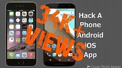 How to HACK android or iPhone in 20 seconds