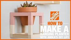 DIY Wall Plant Hanger with @Anikasdiylife | The Home Depot DIY On-Trend Workshops