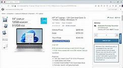 Costco Budget Laptop Deal HP Core i3 1315U $349