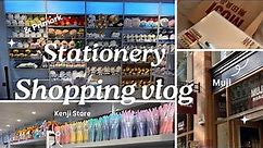 Aesthetic Stationery Shopping Vlog | Muji,Primark & Kenji Store | Back to School Essentials For 2024