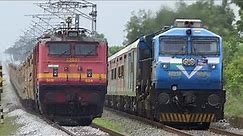 Crazy Train HONKERS : Powerful DIESEL Locomotives vs ELECTRIC Locomotives | Indian Railways