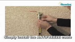 Heating cable ANTIFREEZE STOPGEL freeze protection with FLEXELEC heater