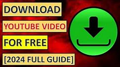 How to download YouTube video for free [2023]