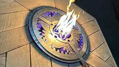 Crazy Mechanical Fire Pit Table !! Collaboration with Mathew Peech