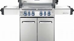 NAPOLEON Prestige 500 Stainless Steel 4-Burner Liquid Propane Infrared Gas Grill with 1 Side Burner Lowes.com
